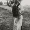 Vintage dance scene outdoors